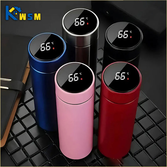Insulated Thermos Water Bottle – Hot & Cold Stainless Steel Flask
