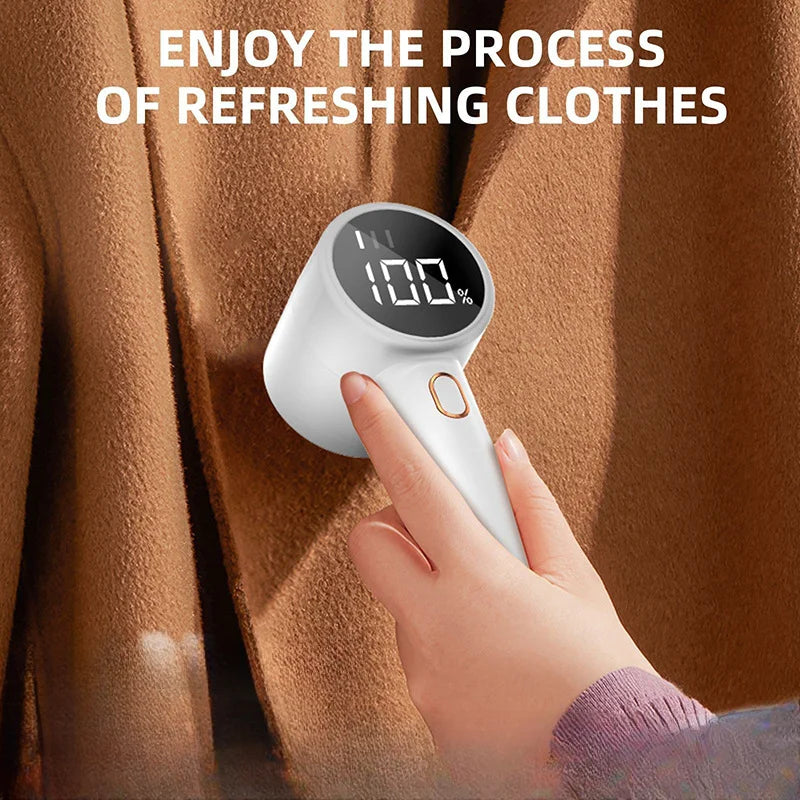 Electric Lint Remover & Fabric Shaver | USB Rechargeable Sweater & Furniture Pilling Remover for Clothes, Bedding & Sofa