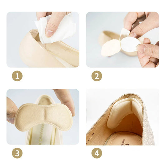 High Heel Shoe Inserts for Women – Anti-Slip, Shock-Absorbing Foot Pads