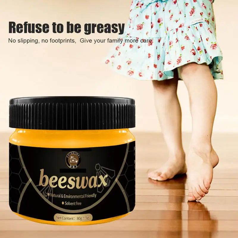 Beeswax Furniture Polish – 100% Natural Wood Wax for Cleaning, Restoring & Protecting Wooden Furniture | Eco-Friendly Wood Polish & Conditioner